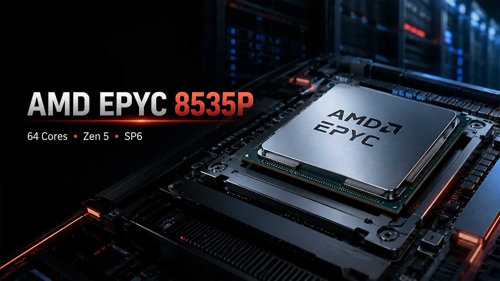 Análisis del procesador AMD EPYC 8535P