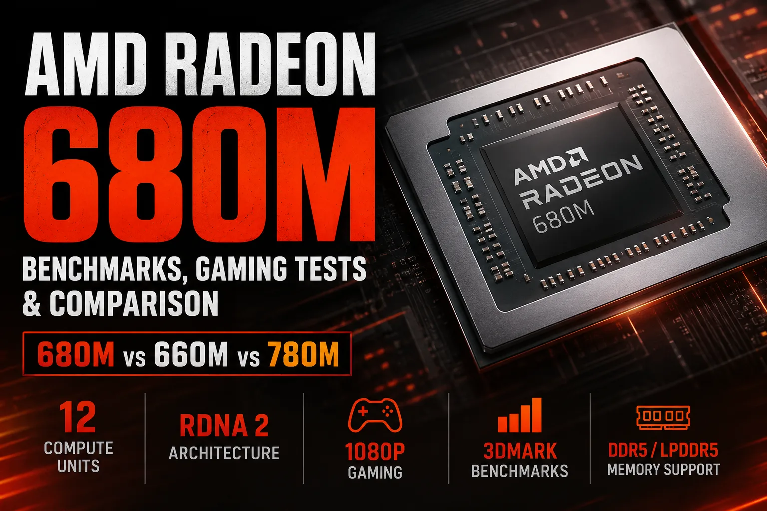 AMD Radeon 680M 그래픽 카드 리뷰