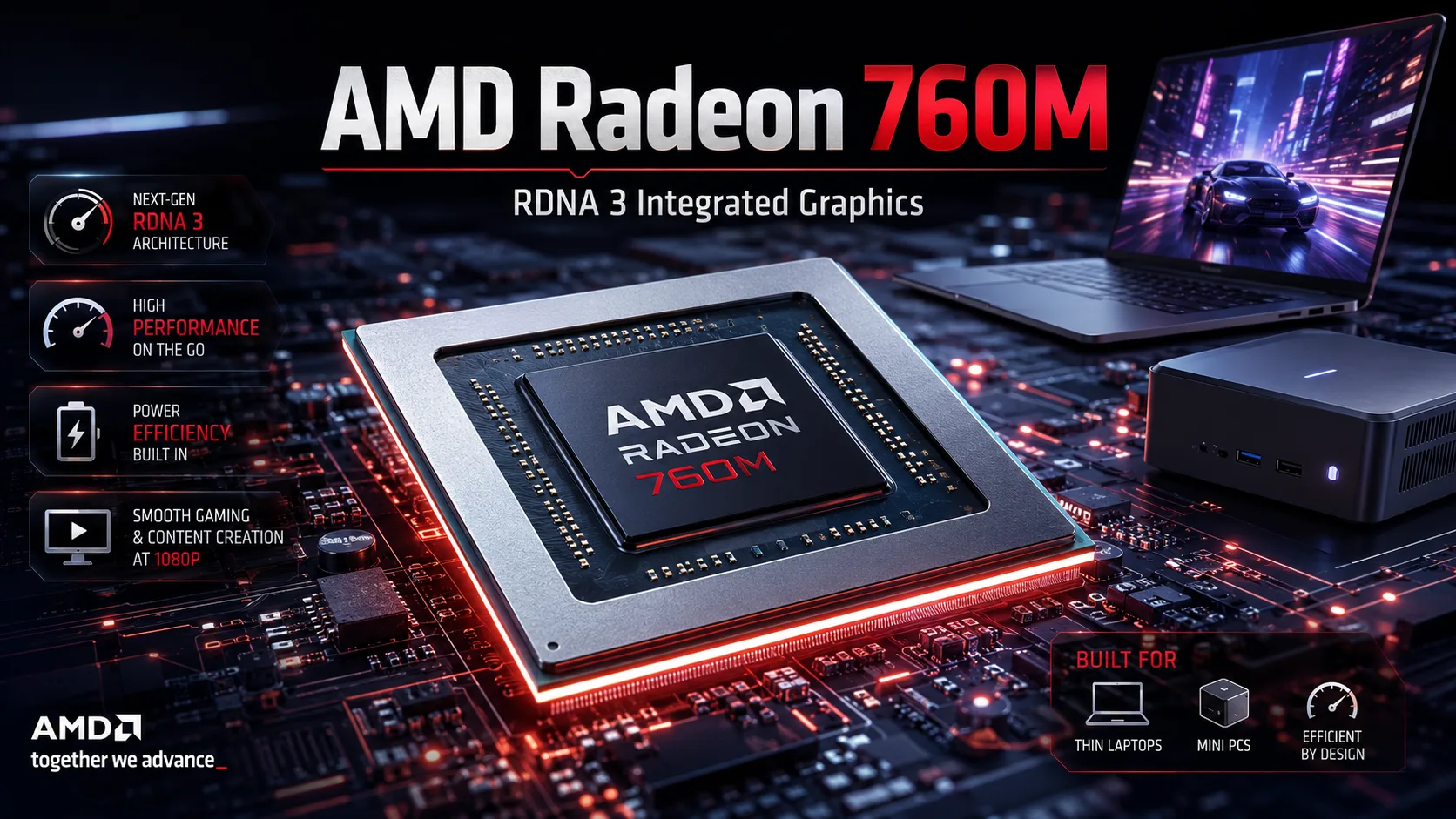 Обзор видеокарты AMD Radeon 760M