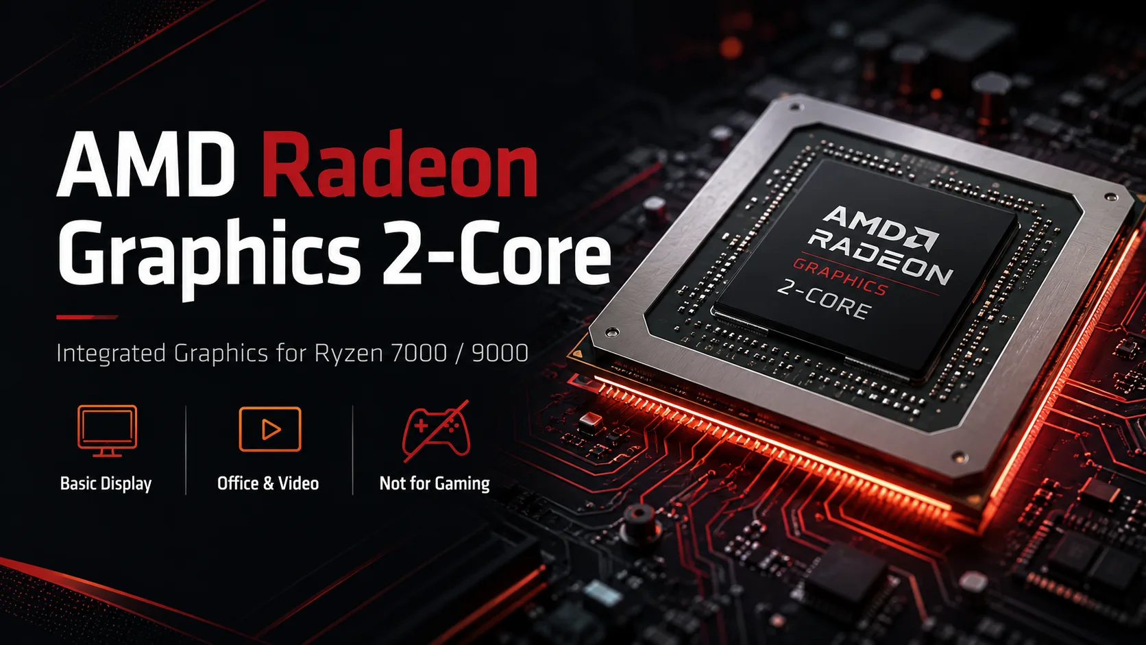 AMD Radeon Graphics 2-Core 그래픽 카드 리뷰