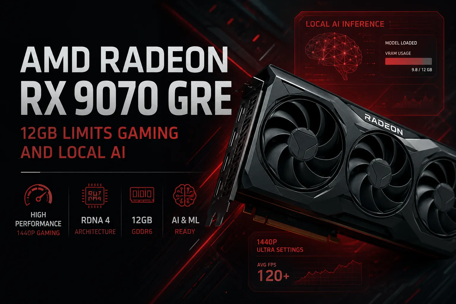 AMD Radeon RX 9070 GRE グラフィックカードのレビュー
