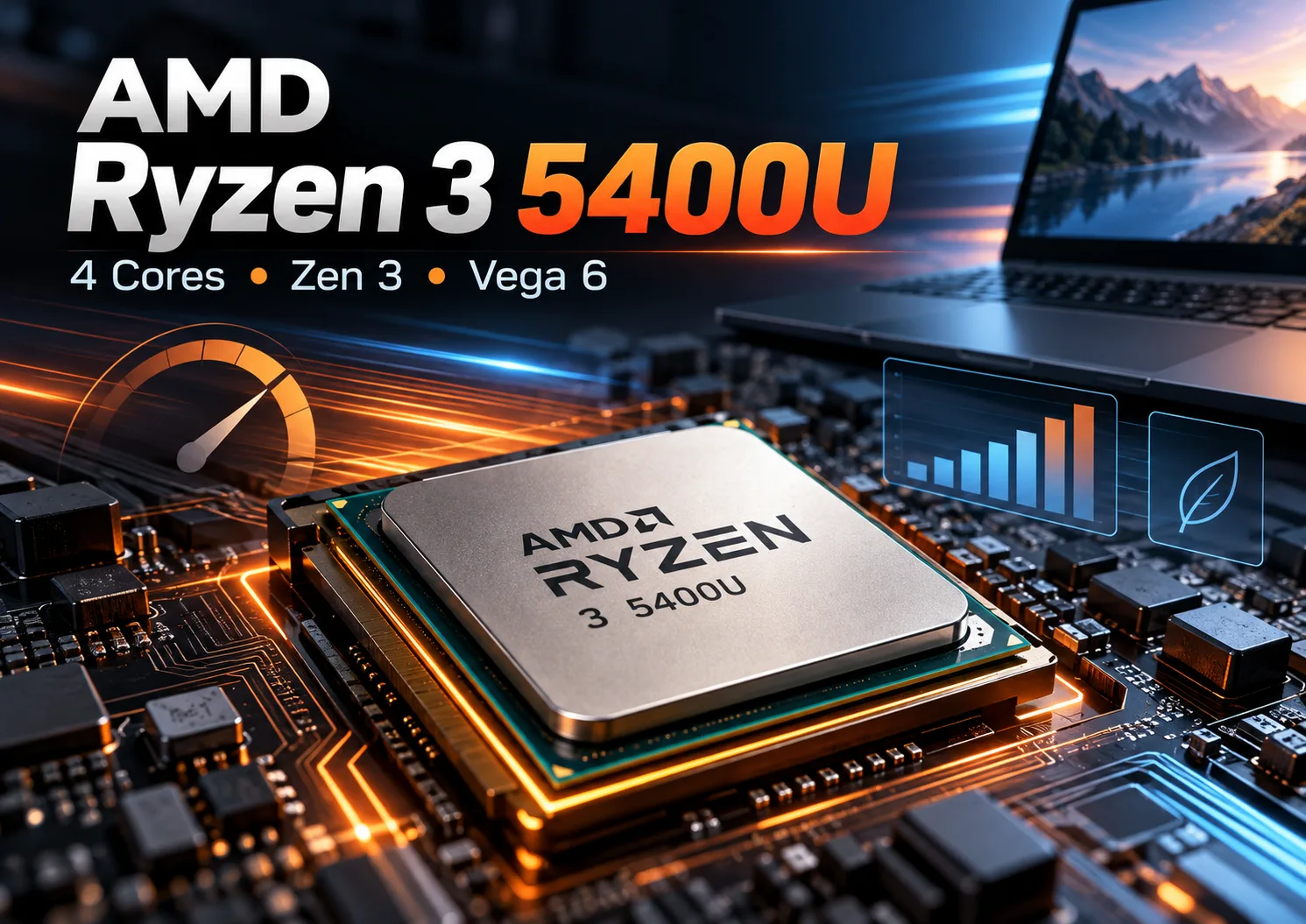 Test des AMD Ryzen 3 5400U Prozessors