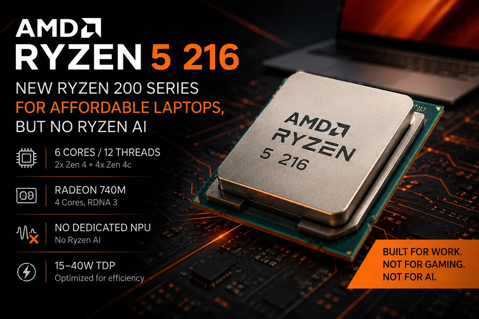 AMD Ryzen 5 216 processor review