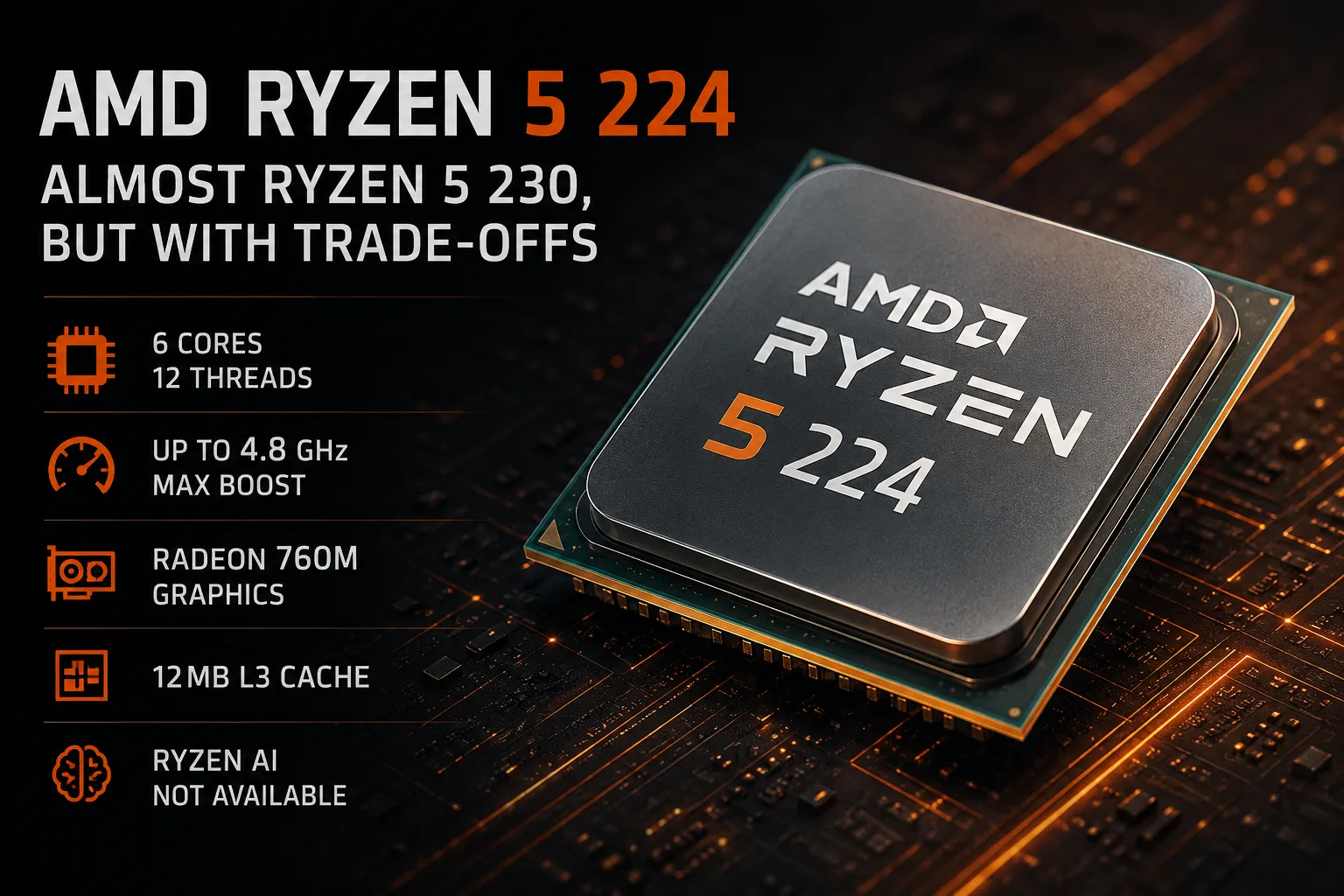AMD Ryzen 5 224 processor review
