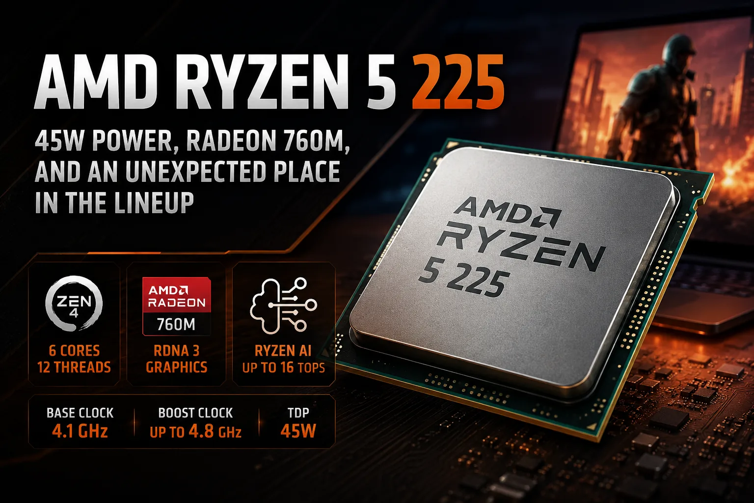 AMD Ryzen 5 225 processor review
