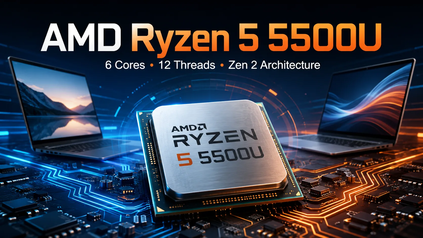 Обзор процессора AMD Ryzen 5 5500U