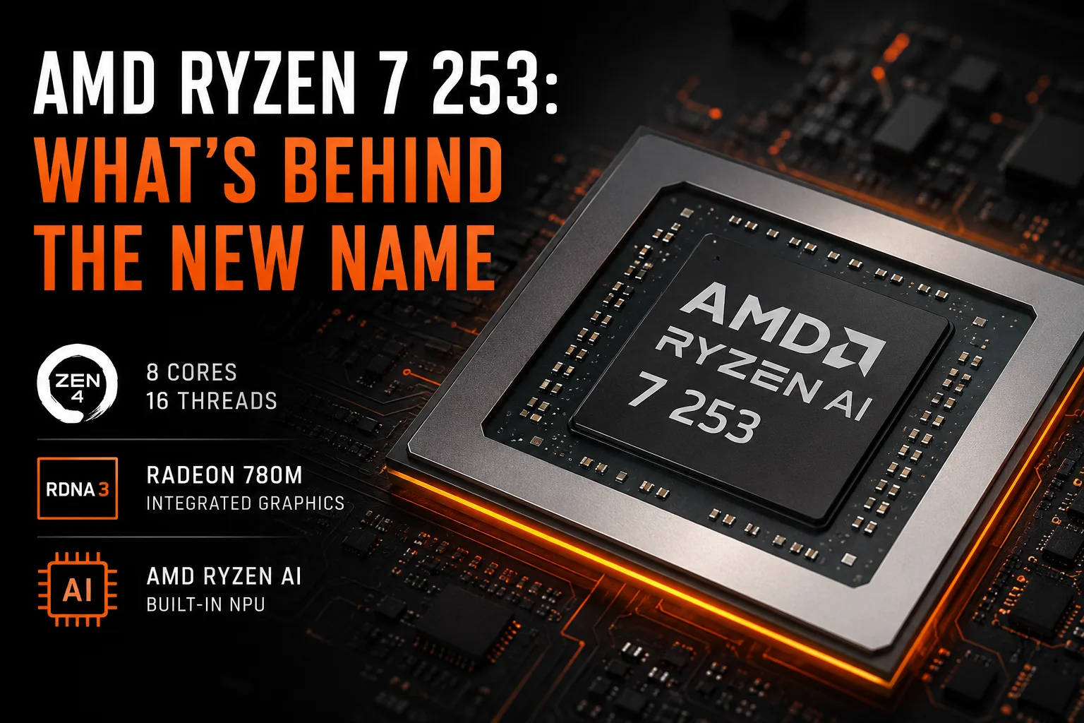 AMD Ryzen 7 253 processor review
