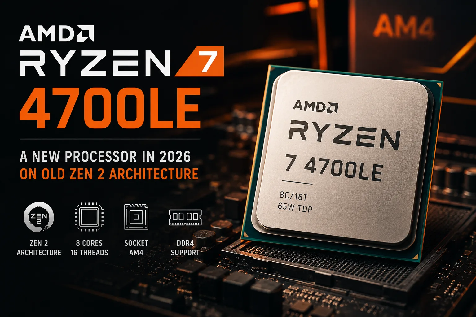 Обзор процессора AMD Ryzen 7 4700LE