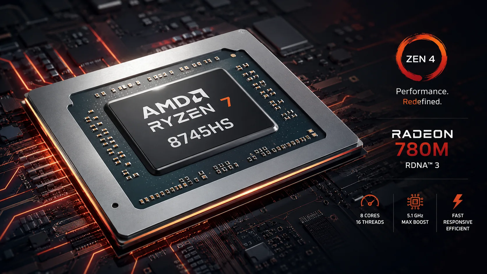Análise do processador AMD Ryzen 7 8745HS