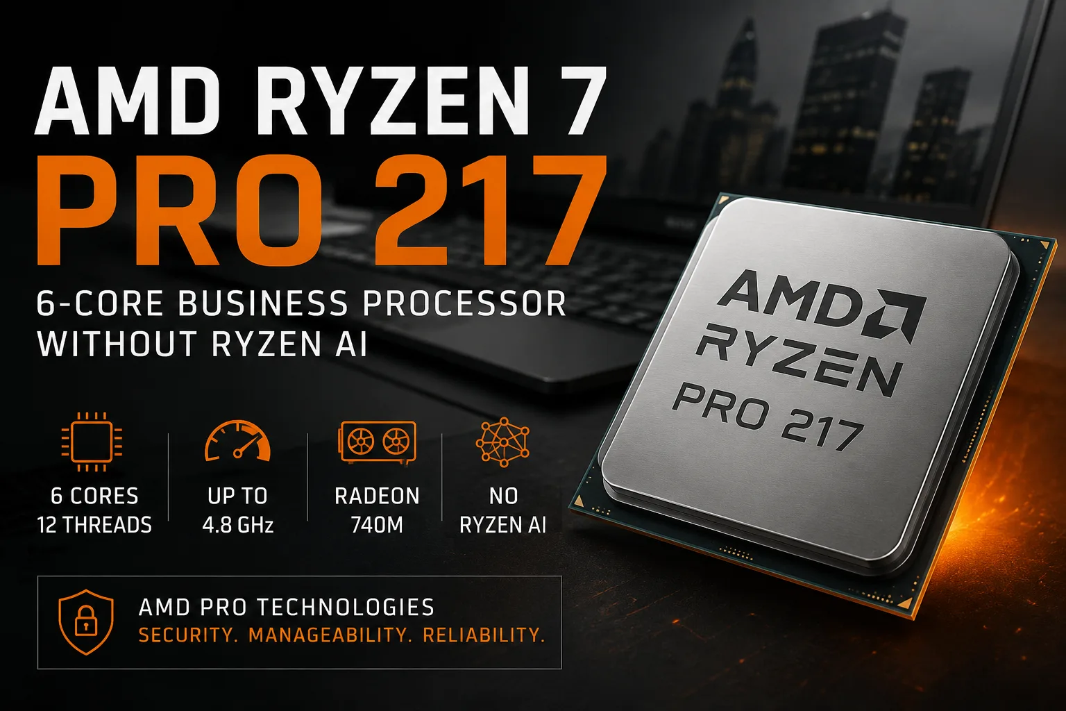 Test des AMD Ryzen 7 PRO 217 Prozessors