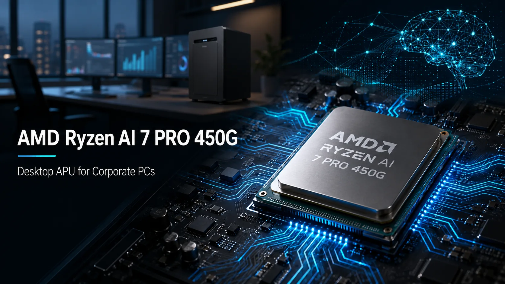 Test des AMD Ryzen AI 7 PRO 450G Prozessors