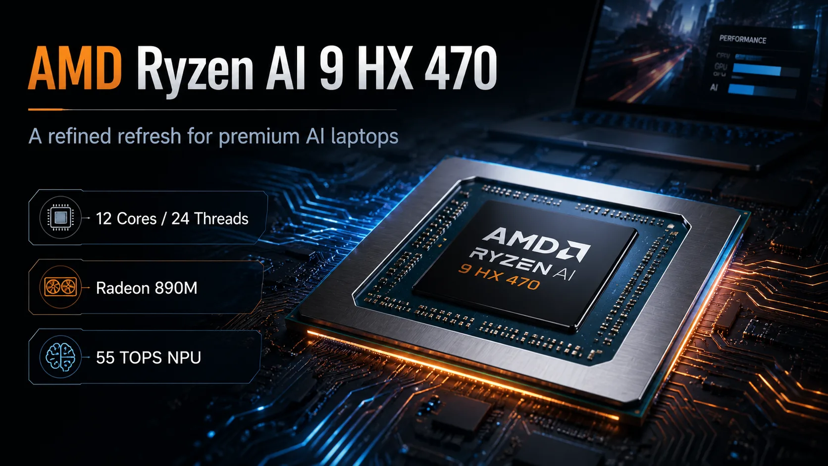 Обзор процессора AMD Ryzen AI 9 HX 470