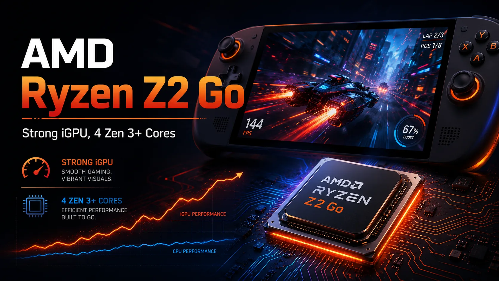 AMD Ryzen Z2 Go 프로세서 리뷰