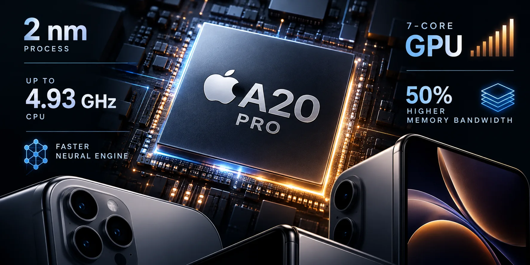 Apple A20 Pro モバイルチップセットのレビュー