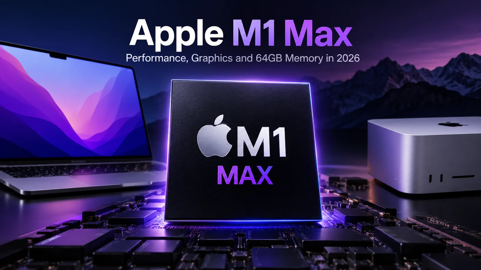 Test du processeur Apple M1 Max