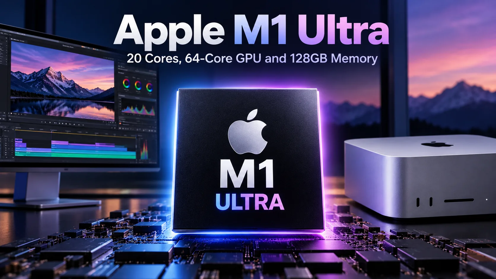 Test des Apple M1 Ultra Prozessors