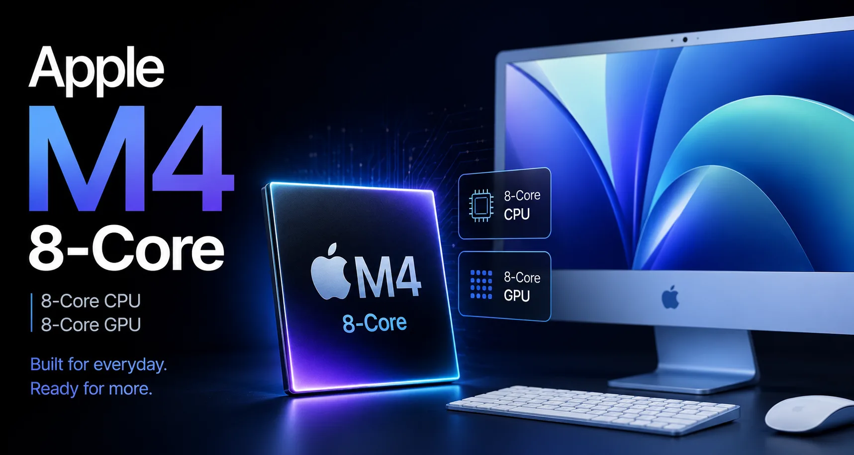 Apple M4 8 Cores 프로세서 리뷰