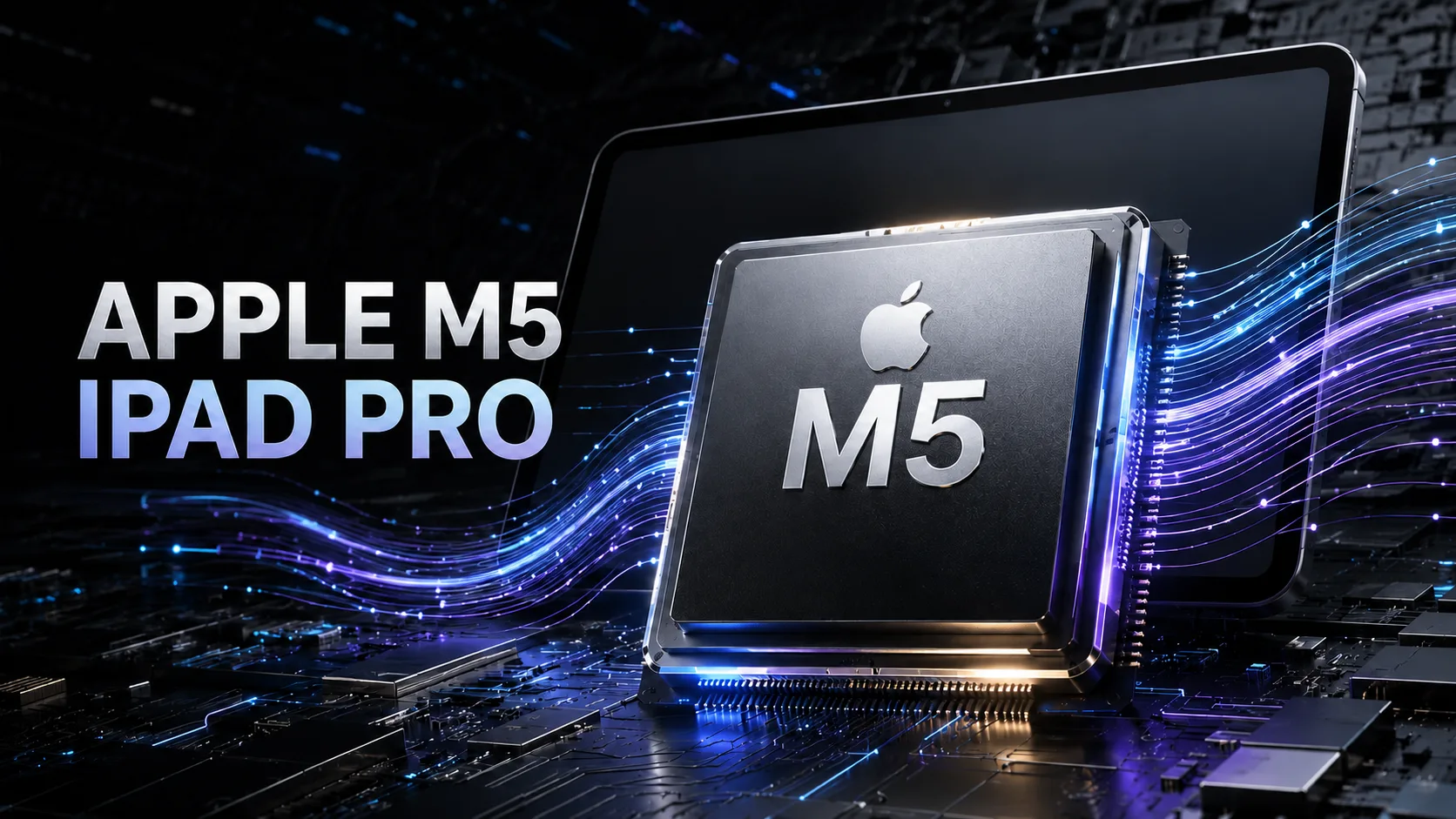 Análise do chipset móvel Apple M5 iPad