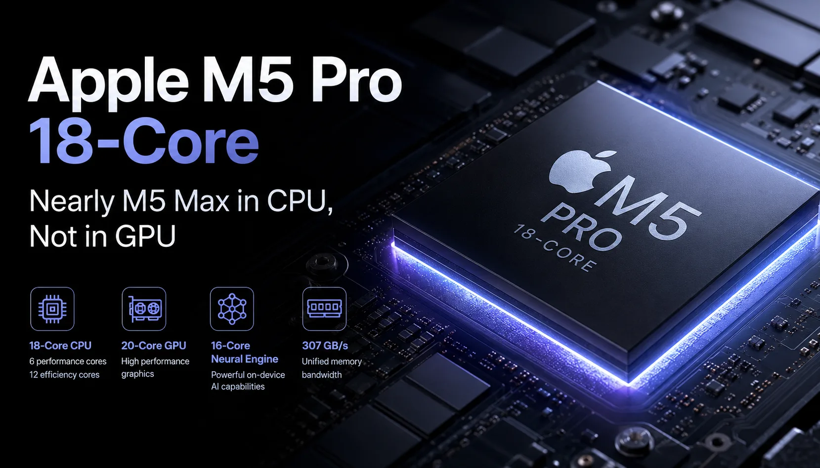 Apple M5 Pro 18 Cores 프로세서 리뷰