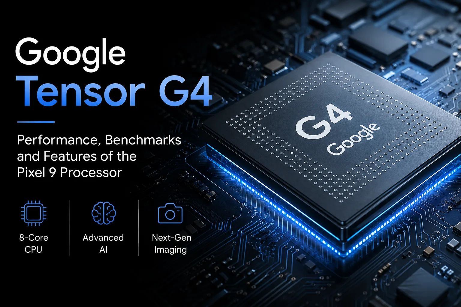 Análise do chipset móvel Google Tensor G4