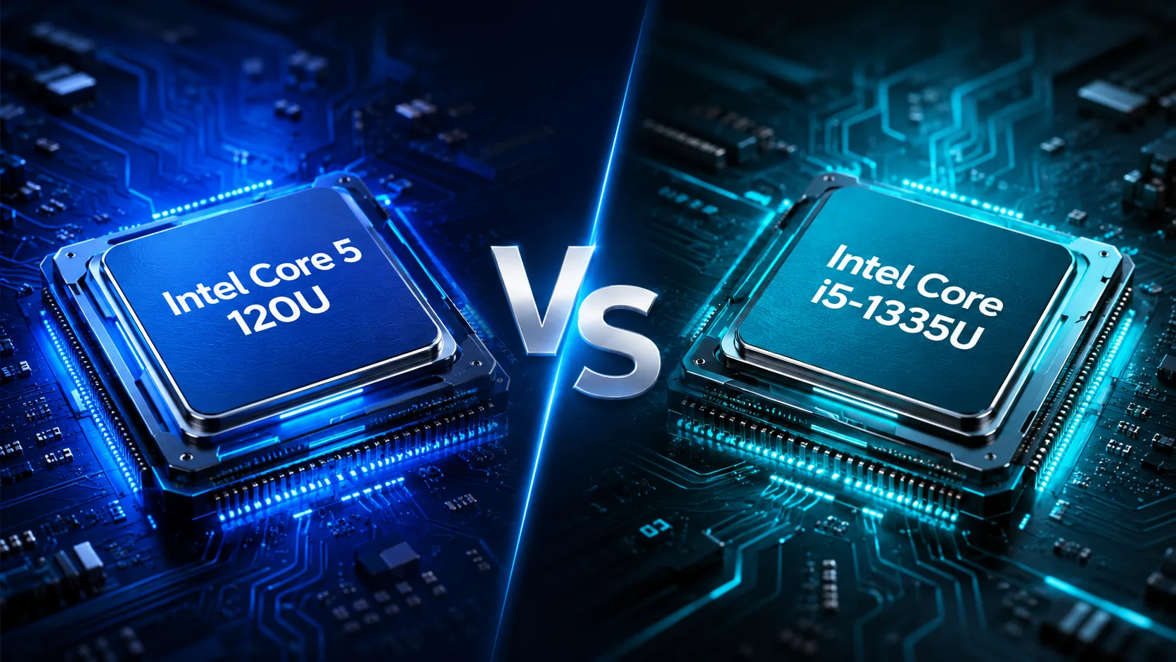 Сравнение процессоров Intel Core 5 120U vs Intel Core i5-1335U
