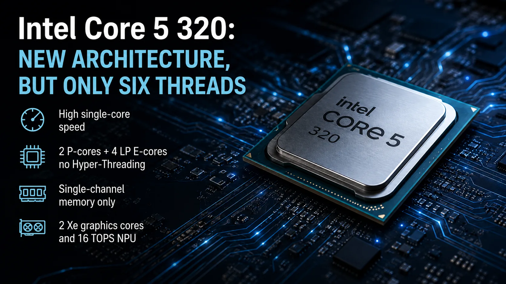 Intel Core 5 320 프로세서 리뷰