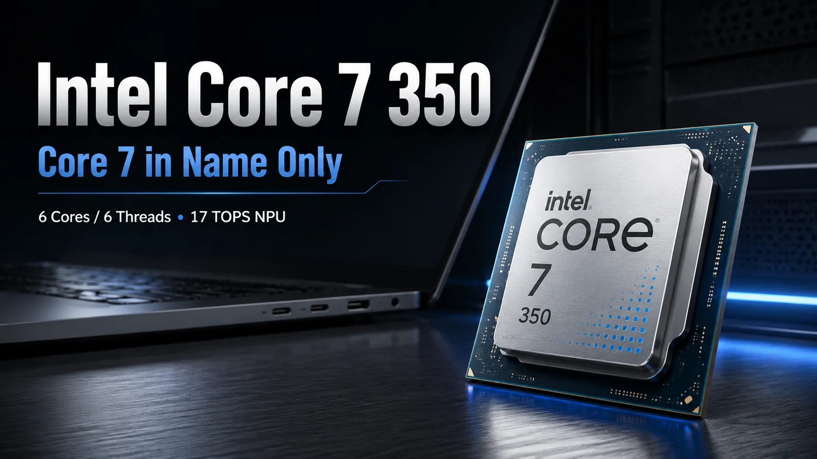 Test des Intel Core 7 350 Prozessors