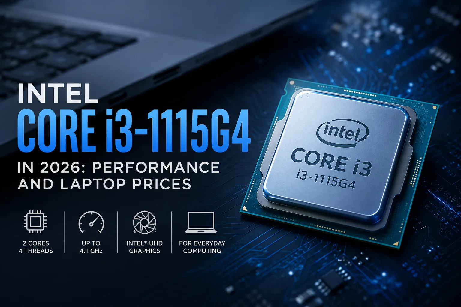 Test du processeur Intel Core i3-1115G4