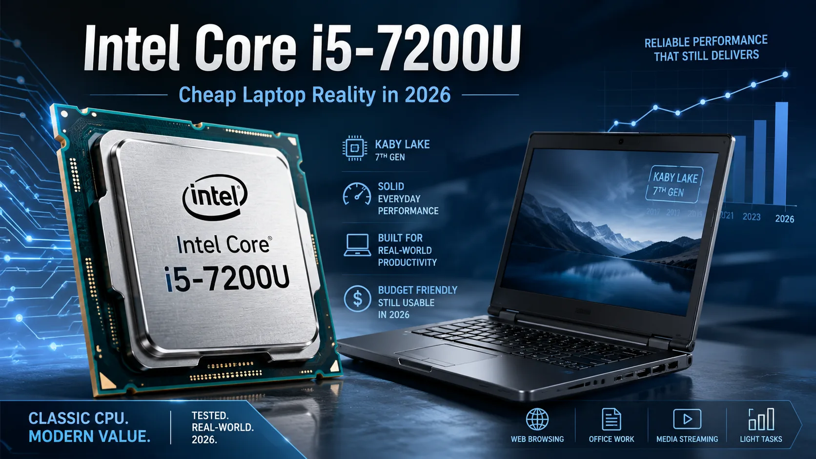 Intel Core i5-7200U プロセッサーのレビュー