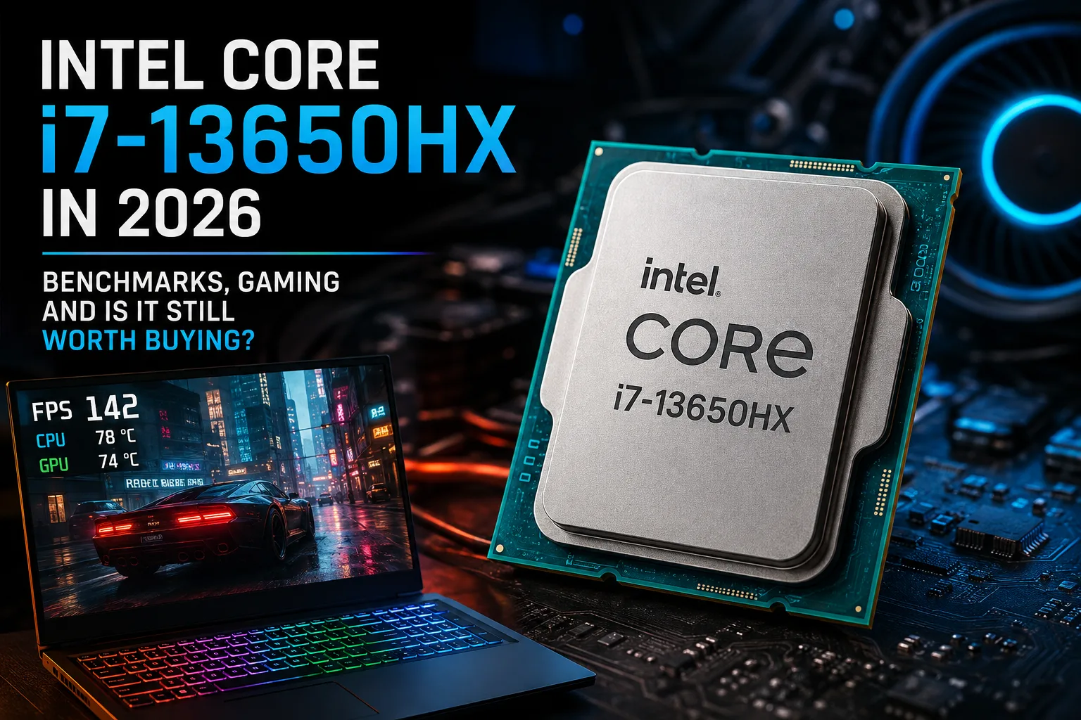 Análisis del procesador Intel Core i7-13650HX