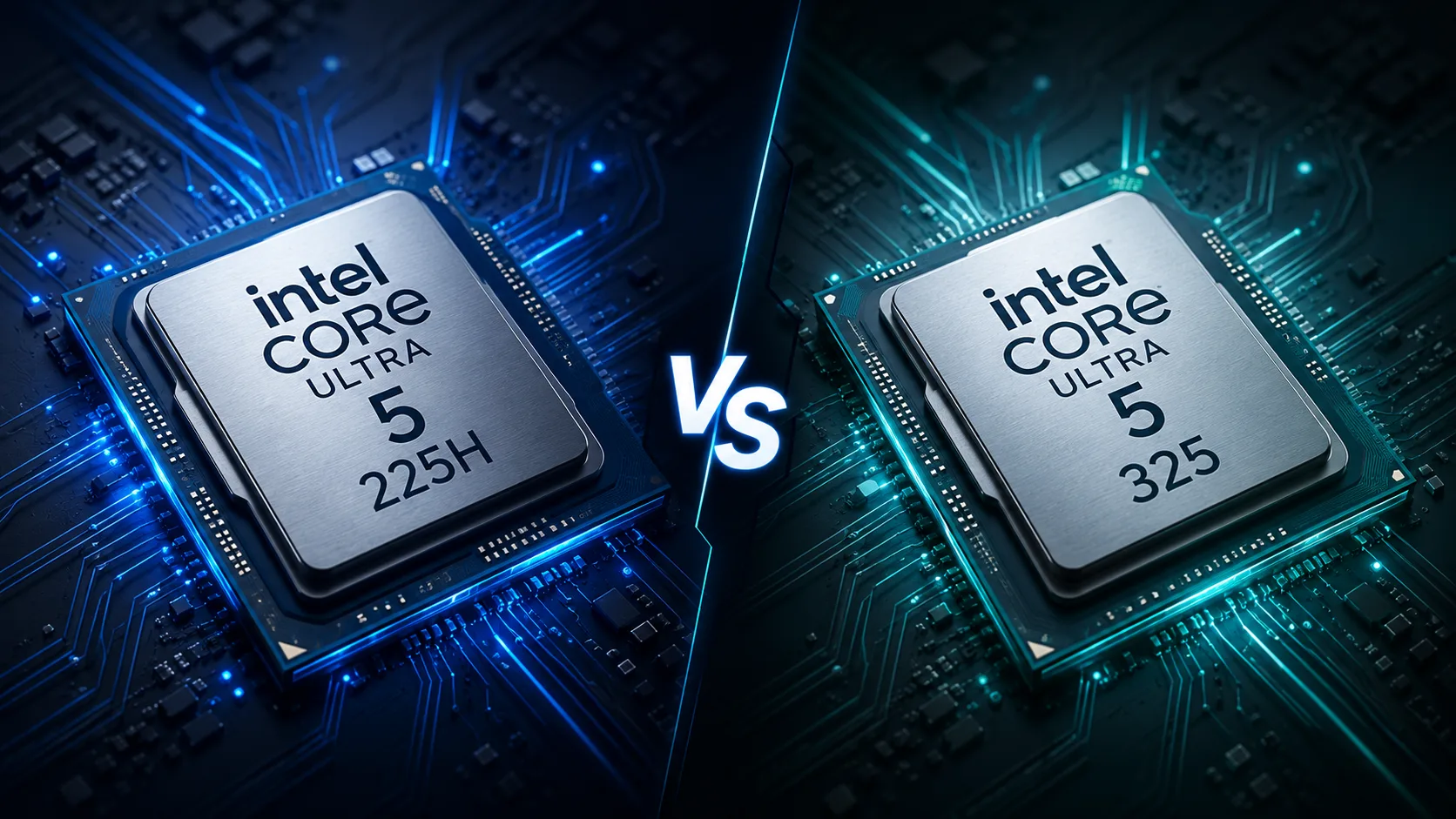 Confronto tra processori Intel Core Ultra 5 225H vs Intel Core Ultra 5 325