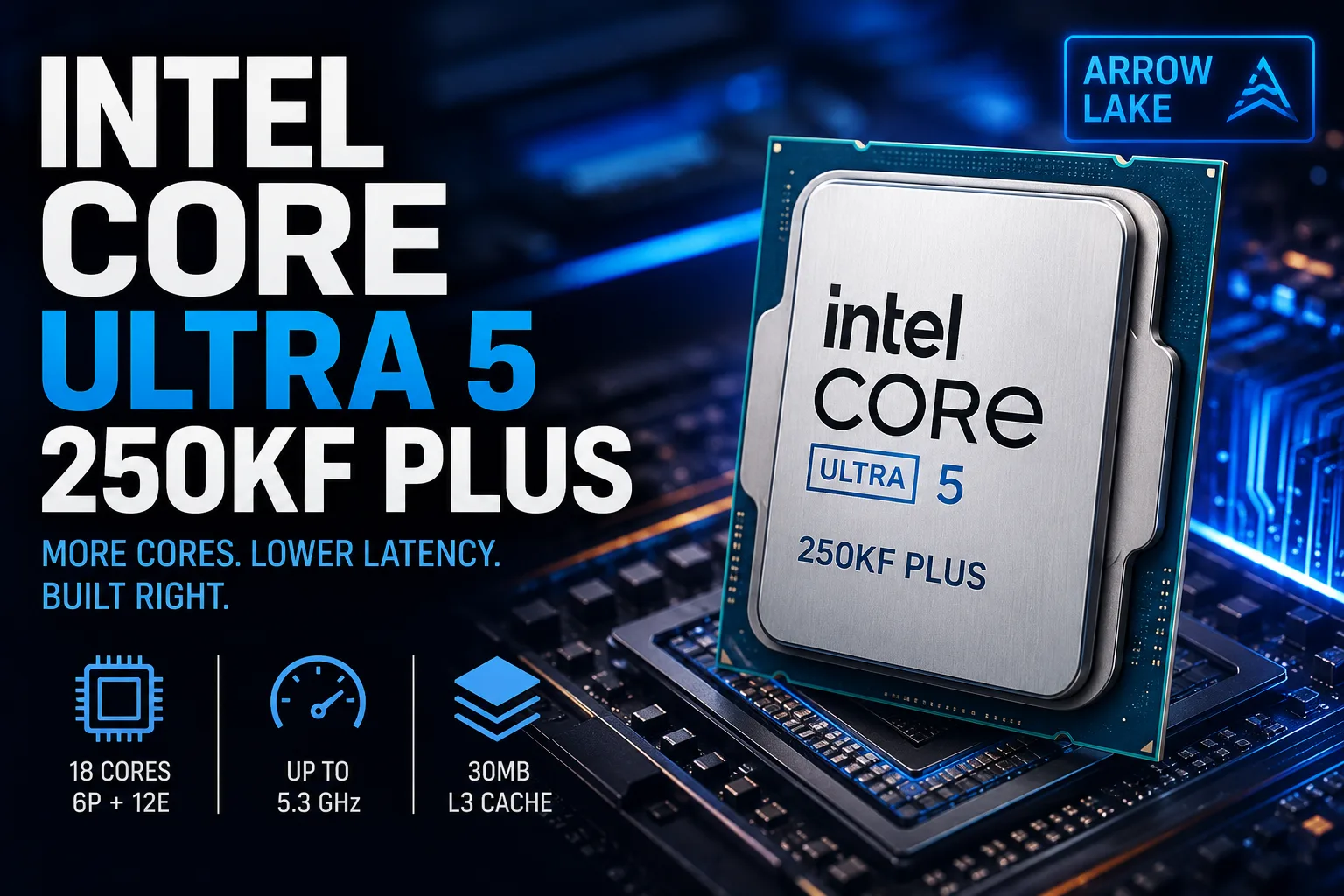 Intel Core Ultra 5 250KF Plus プロセッサーのレビュー