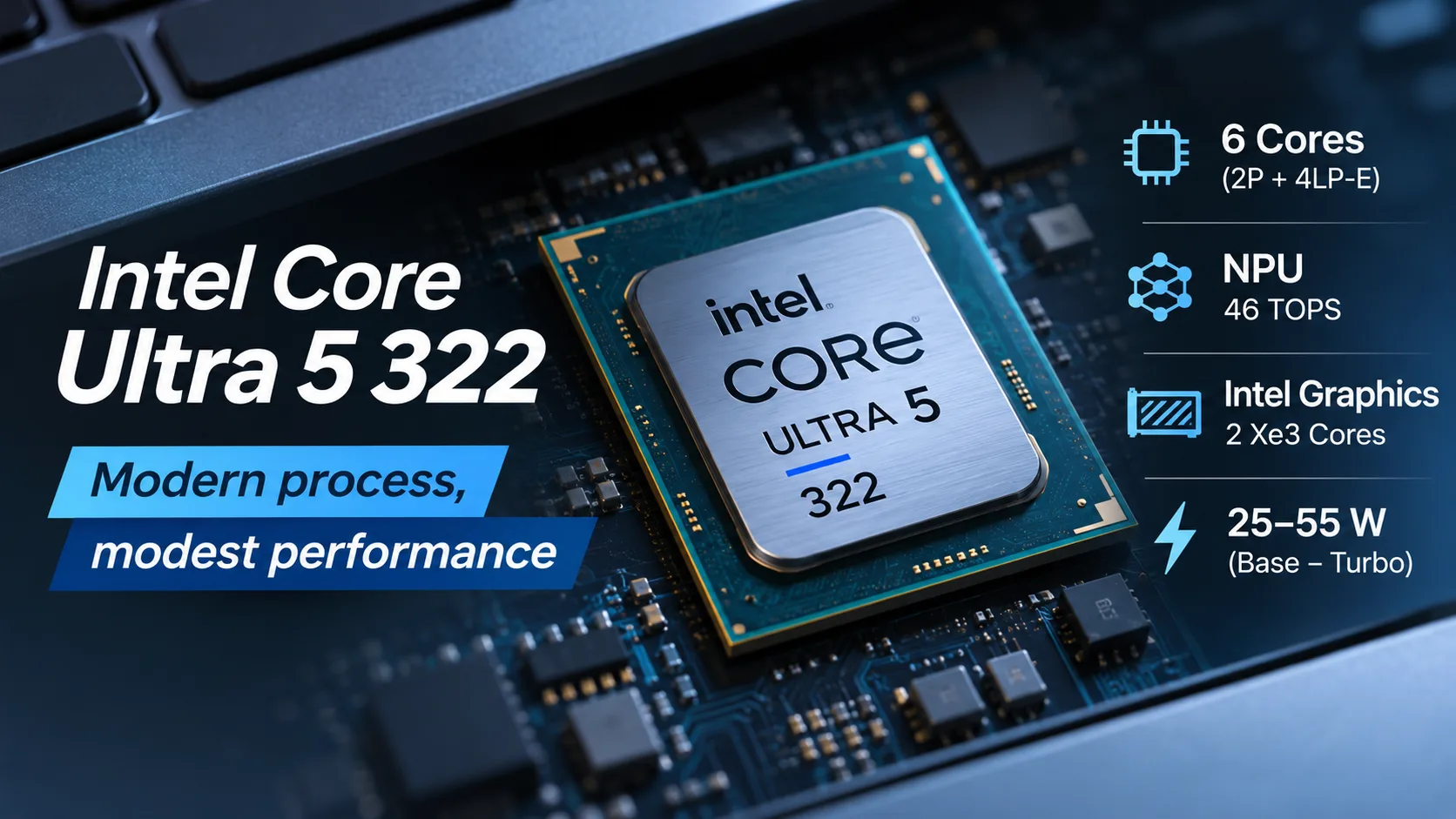Recensione del processore Intel Core Ultra 5 322