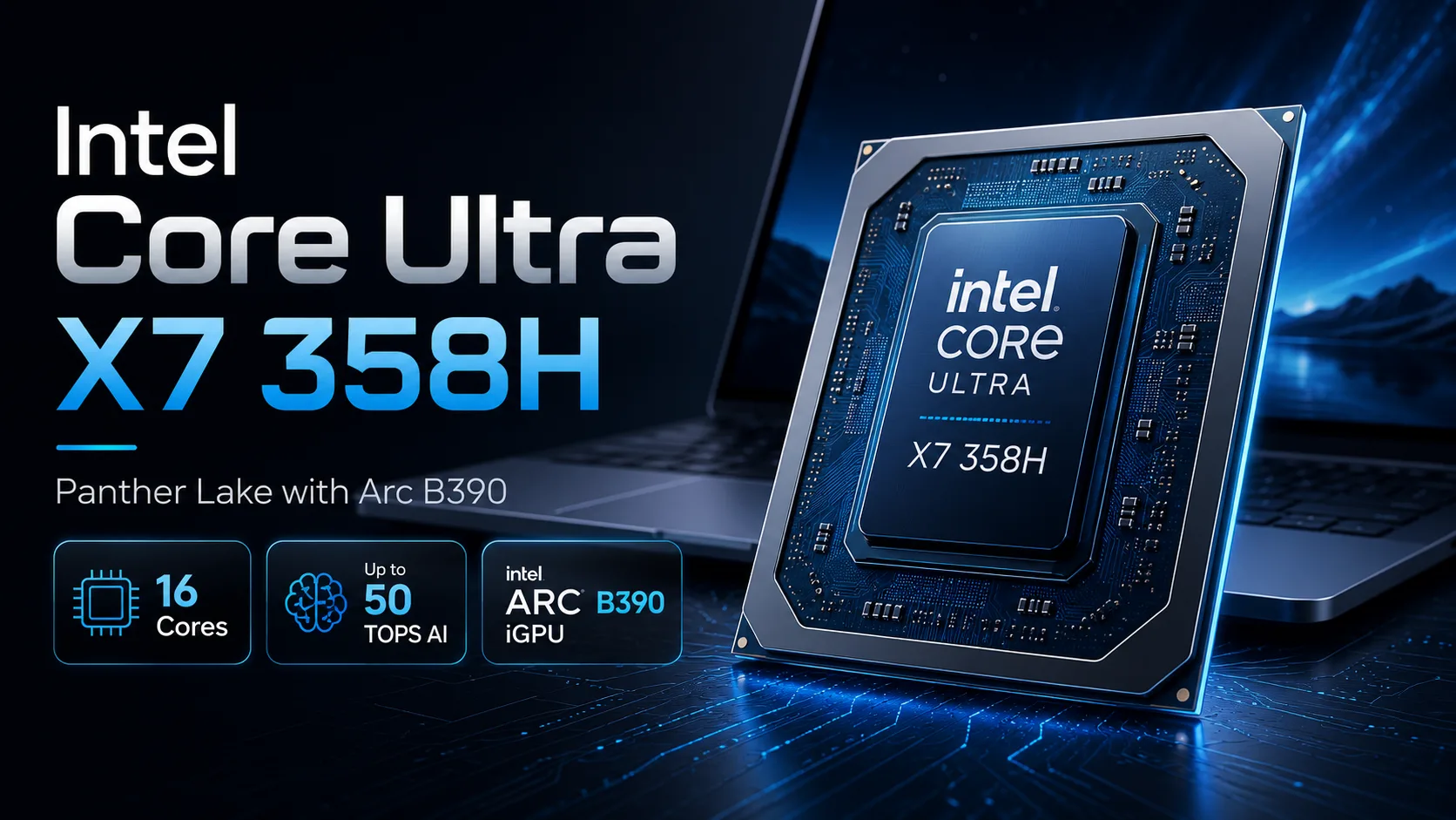 Intel Core Ultra X7 358H 프로세서 리뷰