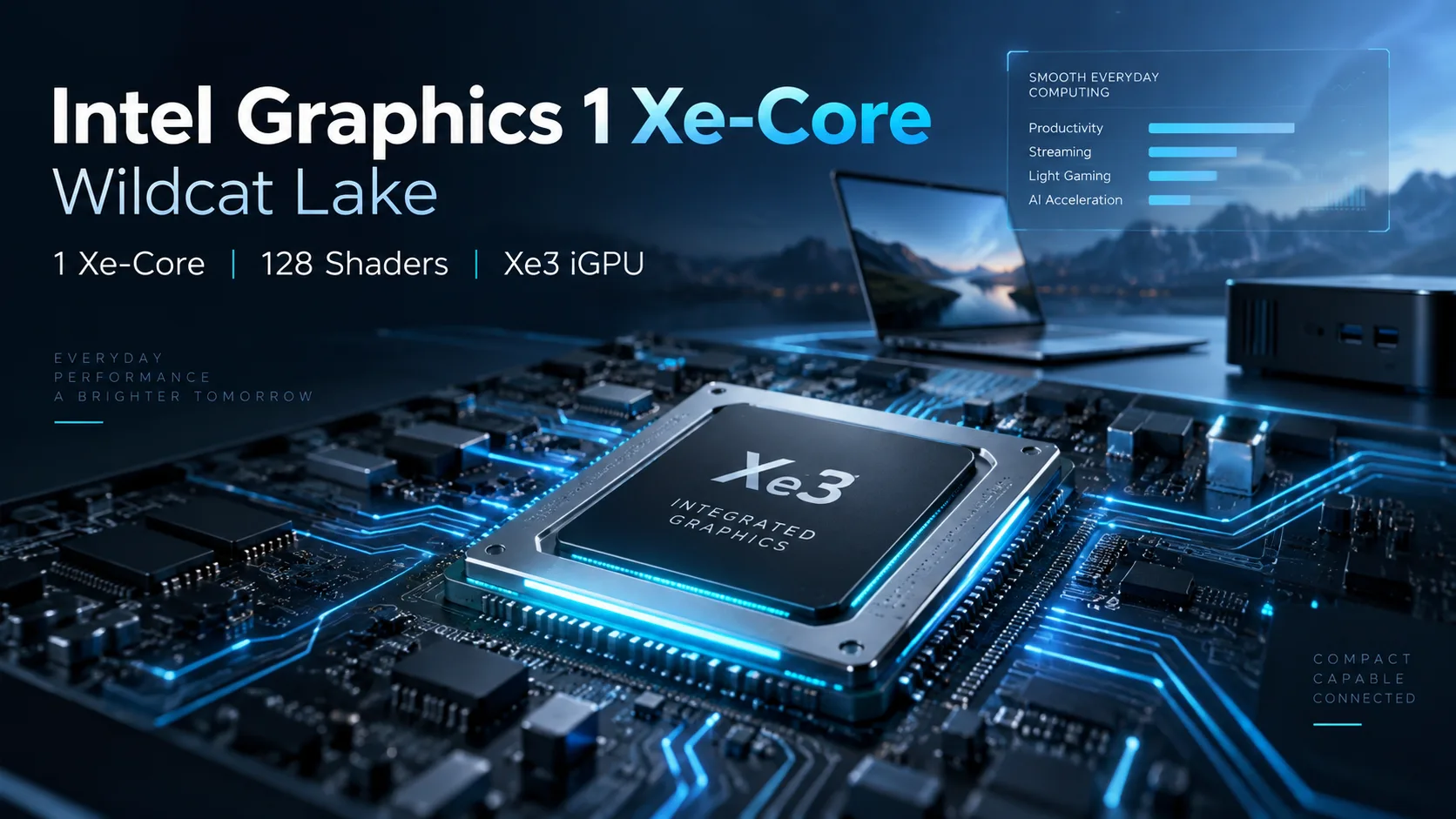Intel Graphics 1 Xe-Core (Wildcat Lake) グラフィックカードのレビュー