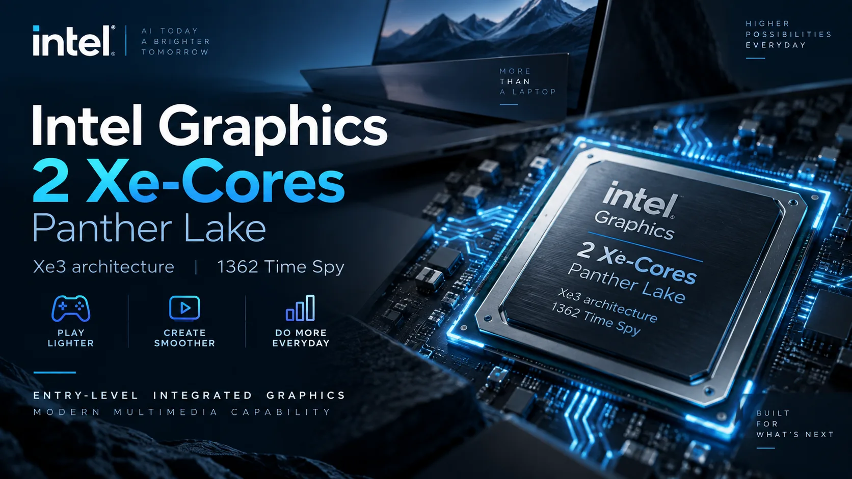 Intel Graphics 2 Xe-Cores (Panther Lake) グラフィックカードのレビュー