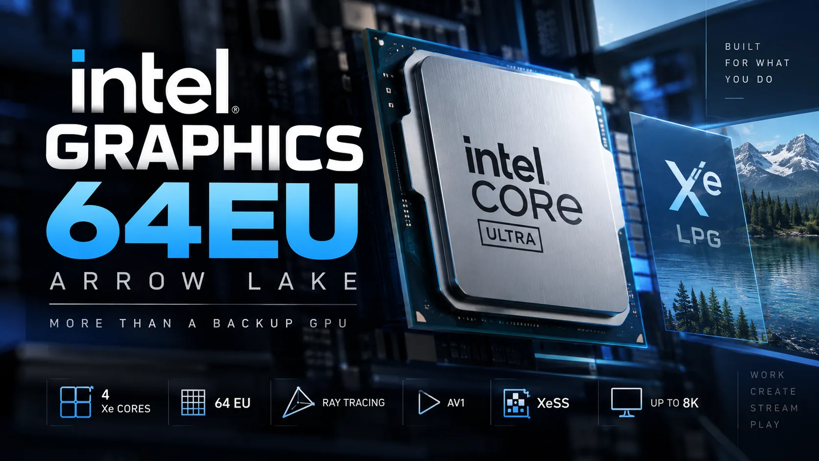 Intel Graphics 64EU (Arrow Lake) グラフィックカードのレビュー