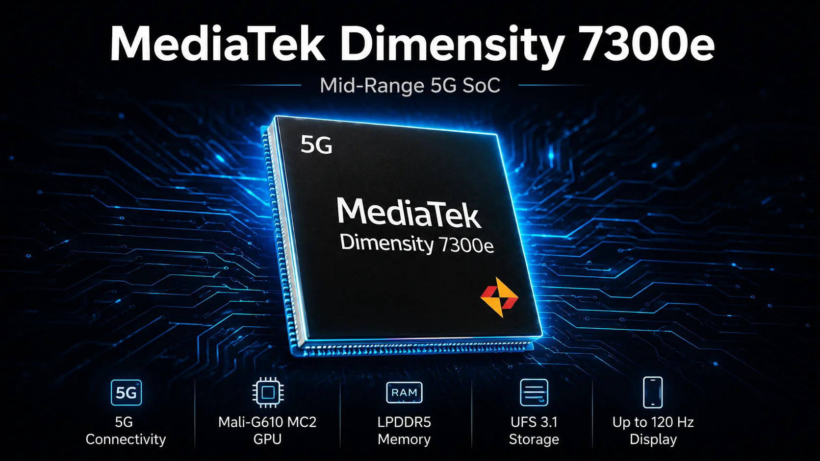 MediaTek Dimensity 7300e mobile chipset review