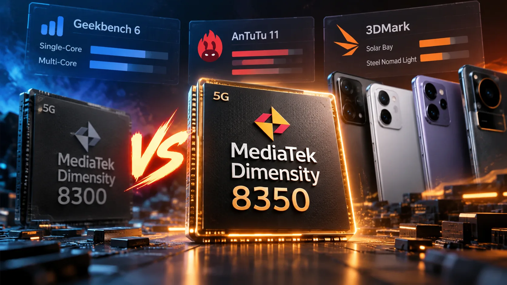MediaTek Dimensity 8350 mobile chipset review