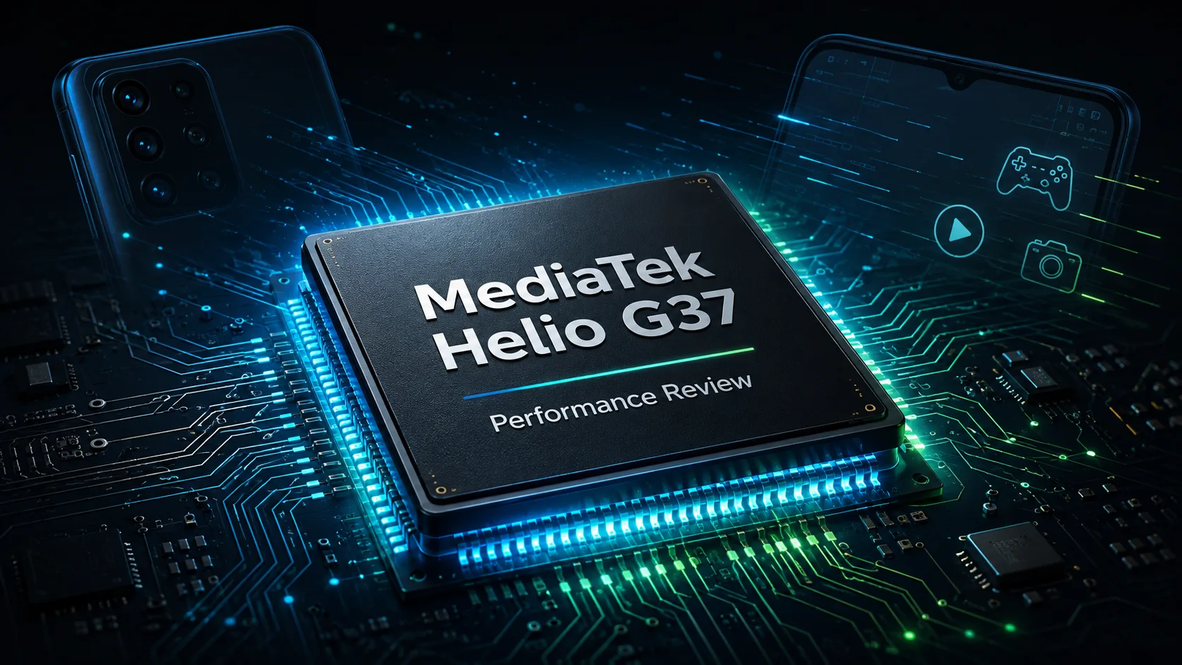 Análise do chipset móvel MediaTek Helio G37