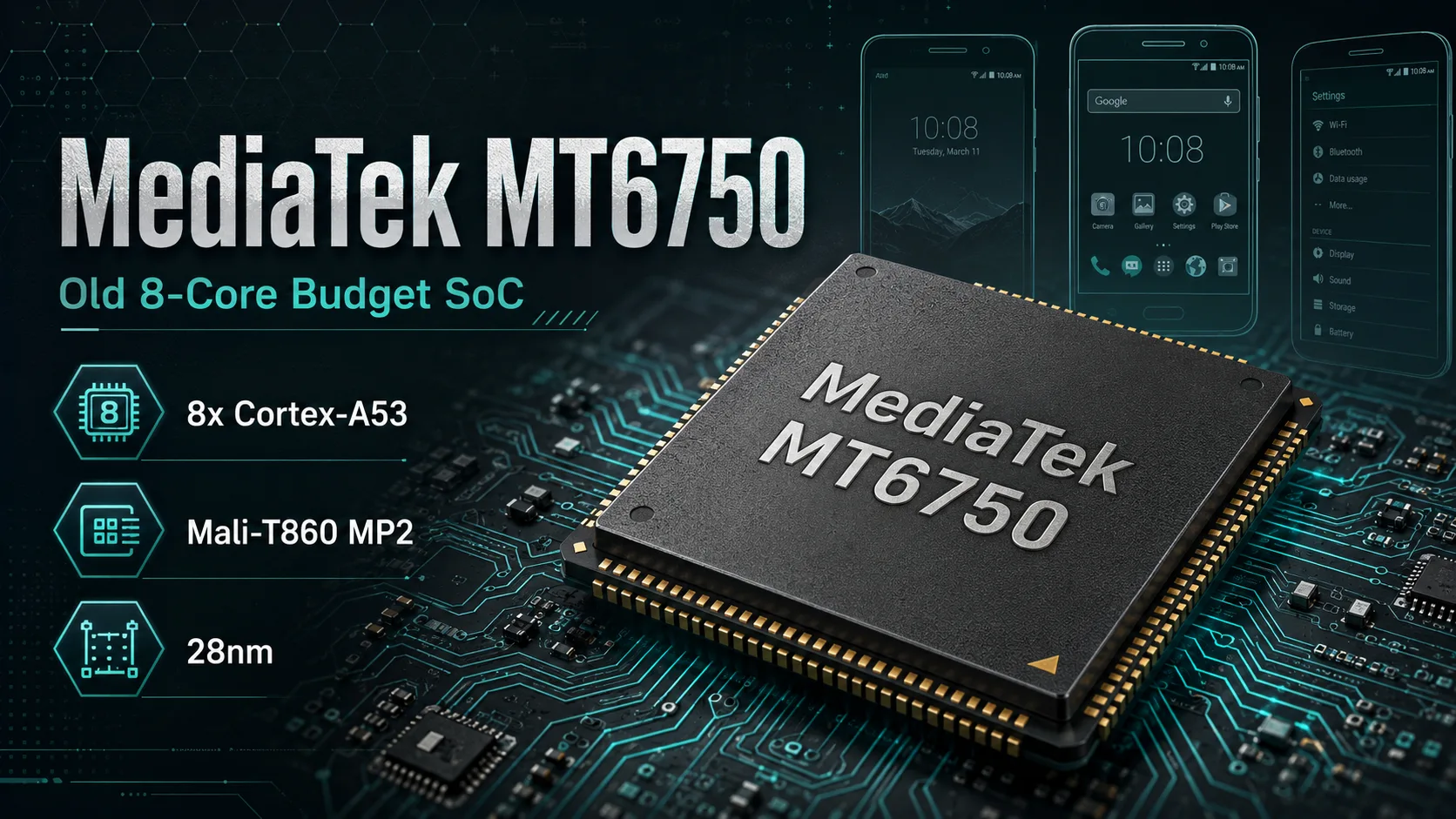 Recensione del chipset mobile MediaTek MT6750