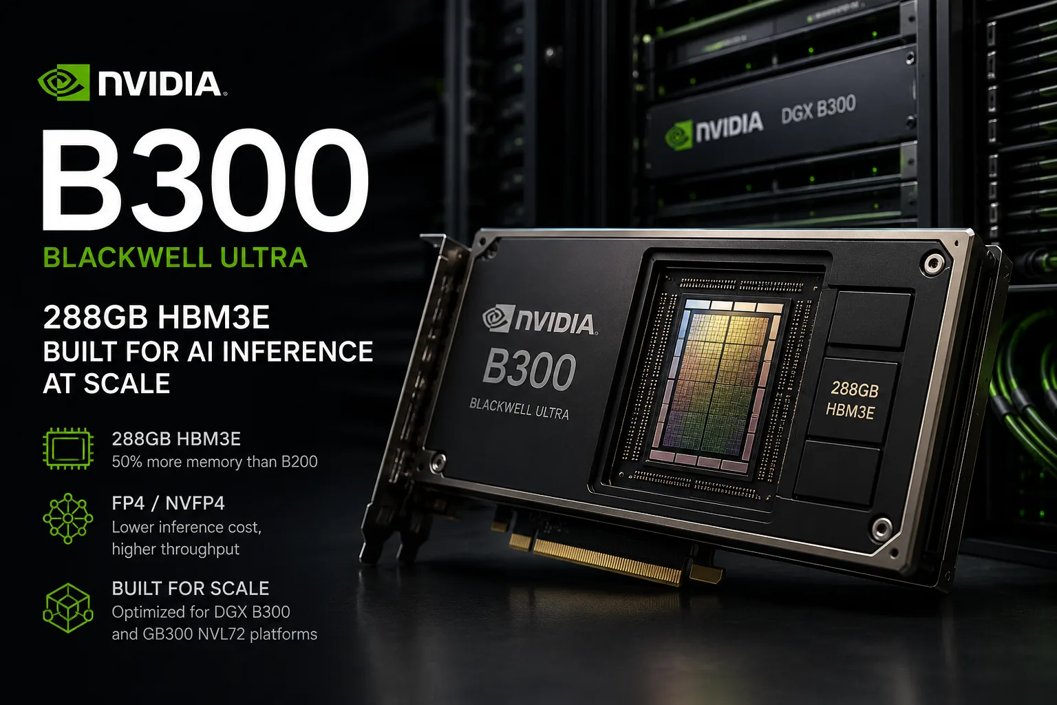 Обзор видеокарты NVIDIA B300