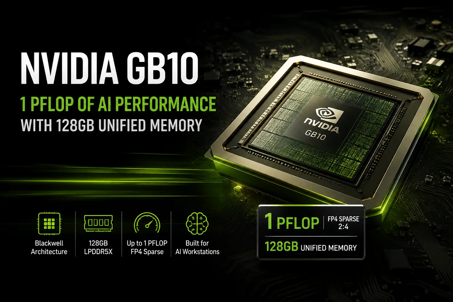Test de la carte graphique NVIDIA GB10