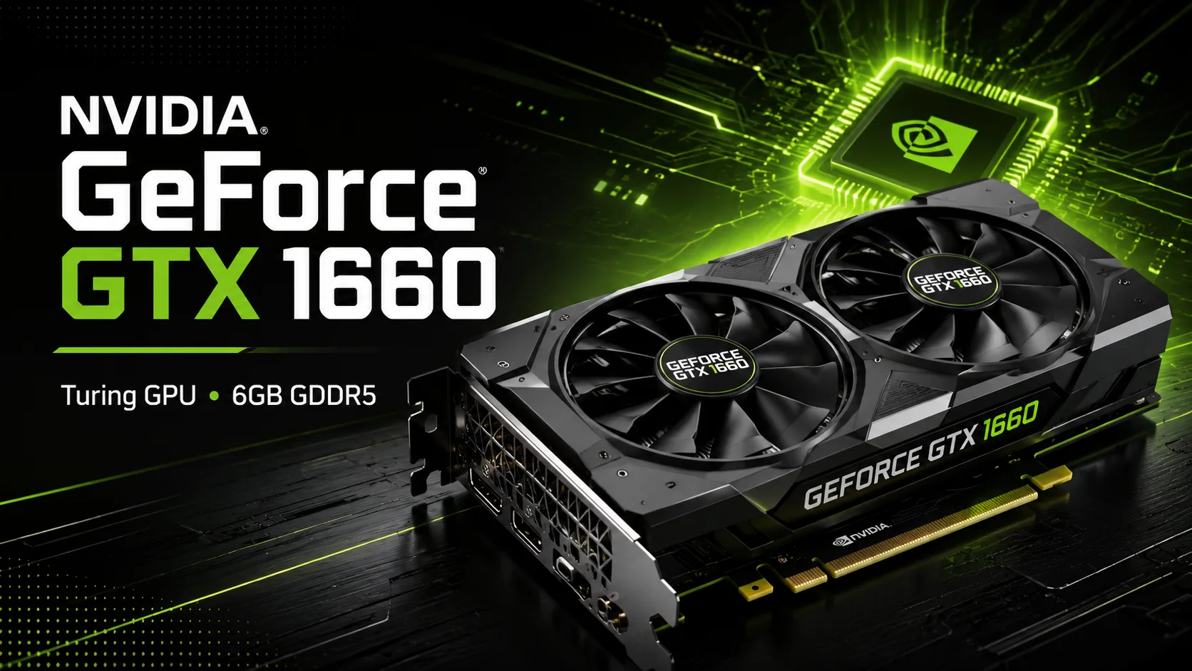 Test de la carte graphique NVIDIA GeForce GTX 1660
