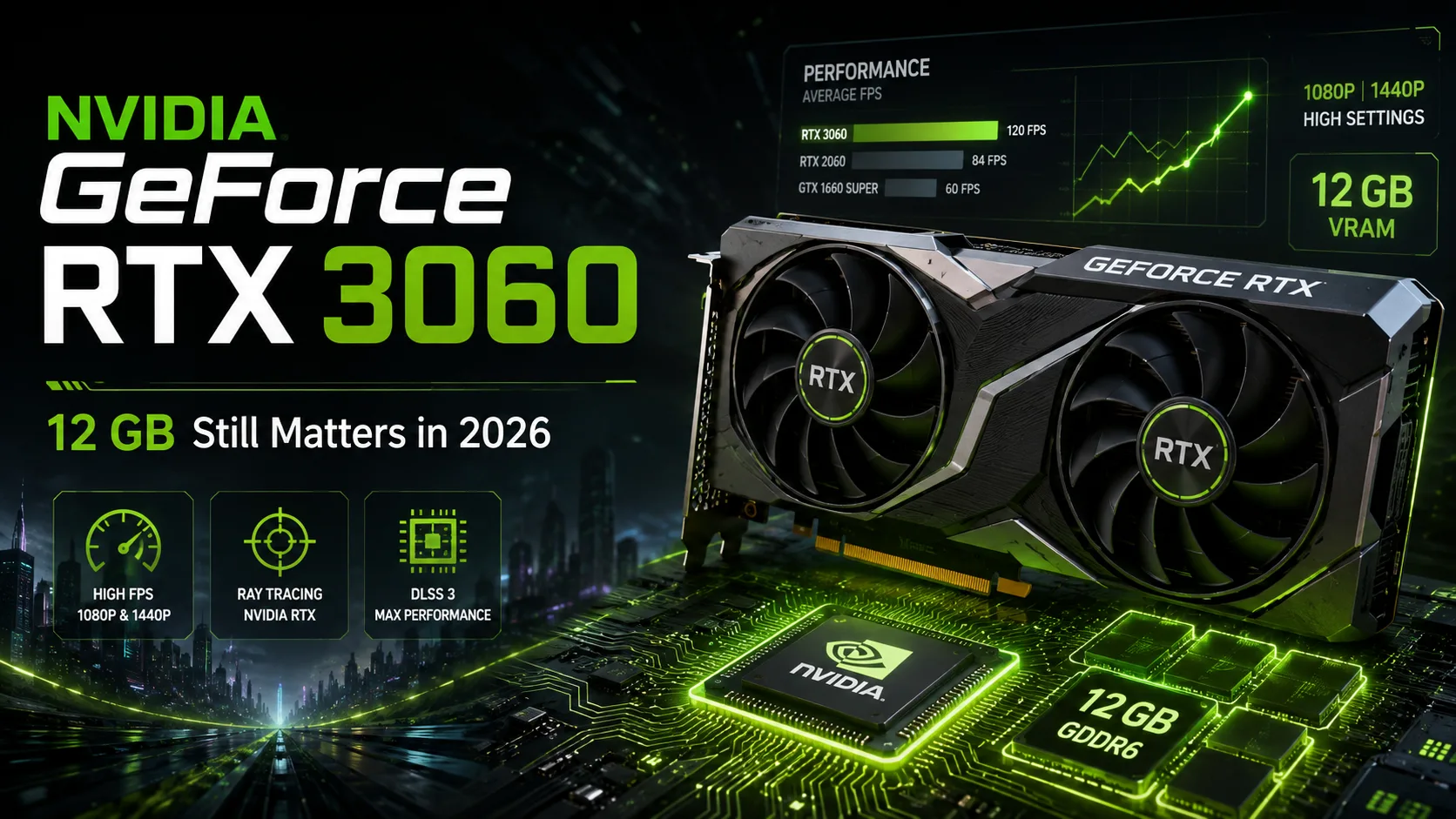 Test de la carte graphique NVIDIA GeForce RTX 3060