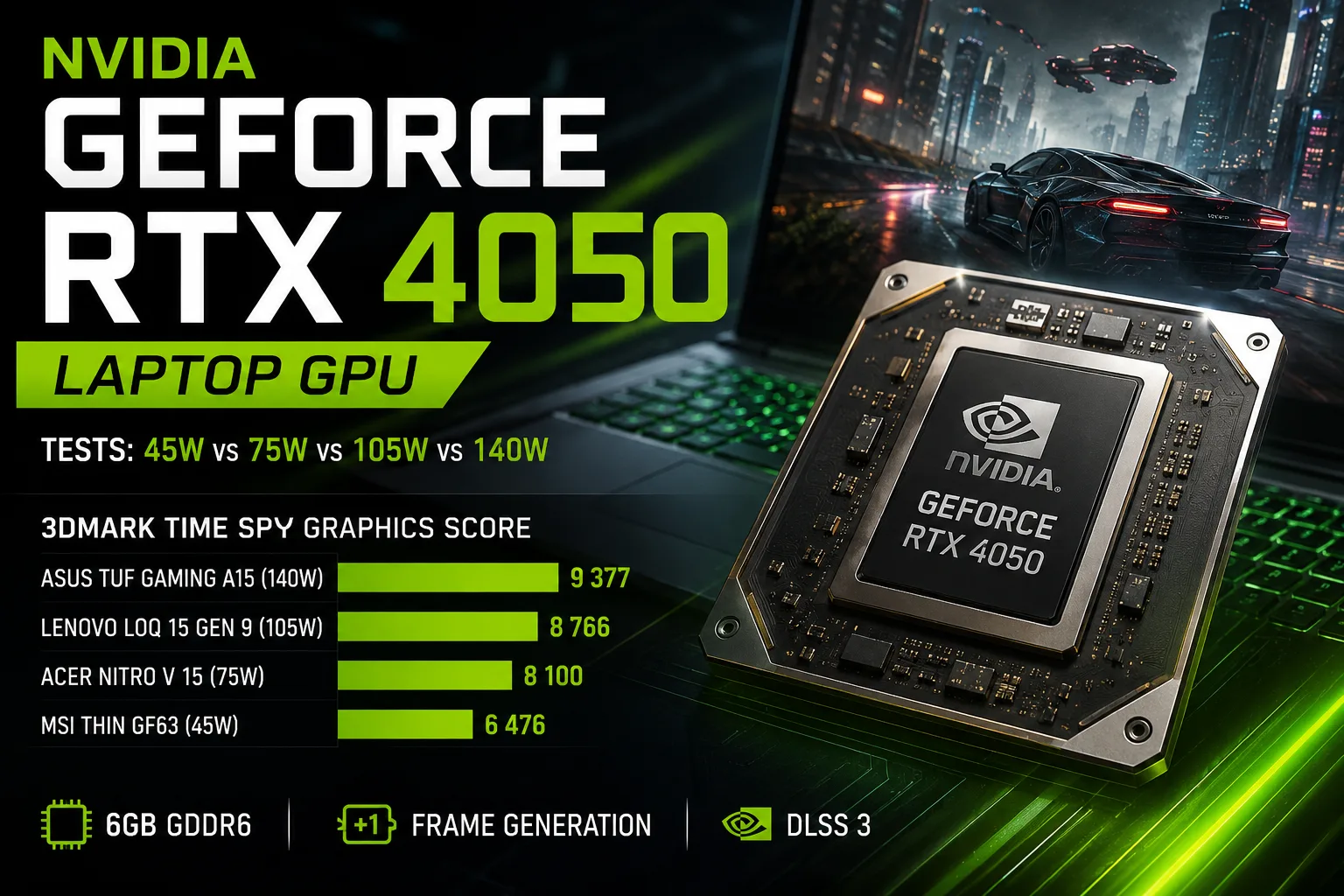 Test der NVIDIA GeForce RTX 4050 Grafikkarte