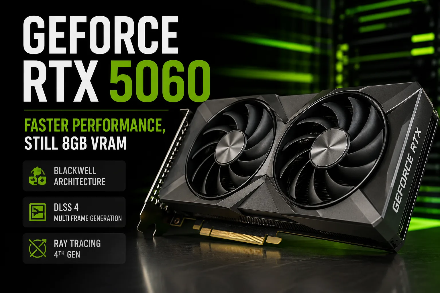 NVIDIA GeForce RTX 5060 graphics card review