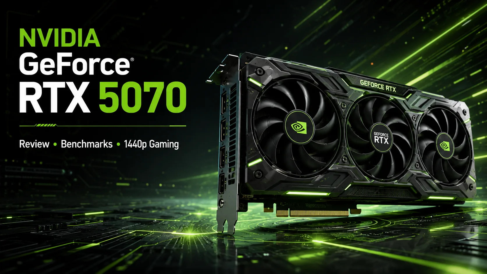 NVIDIA GeForce RTX 5070 graphics card review