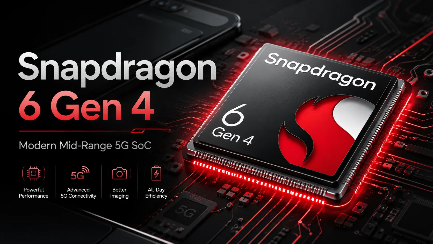 Test du chipset mobile Qualcomm Snapdragon 6 Gen 4