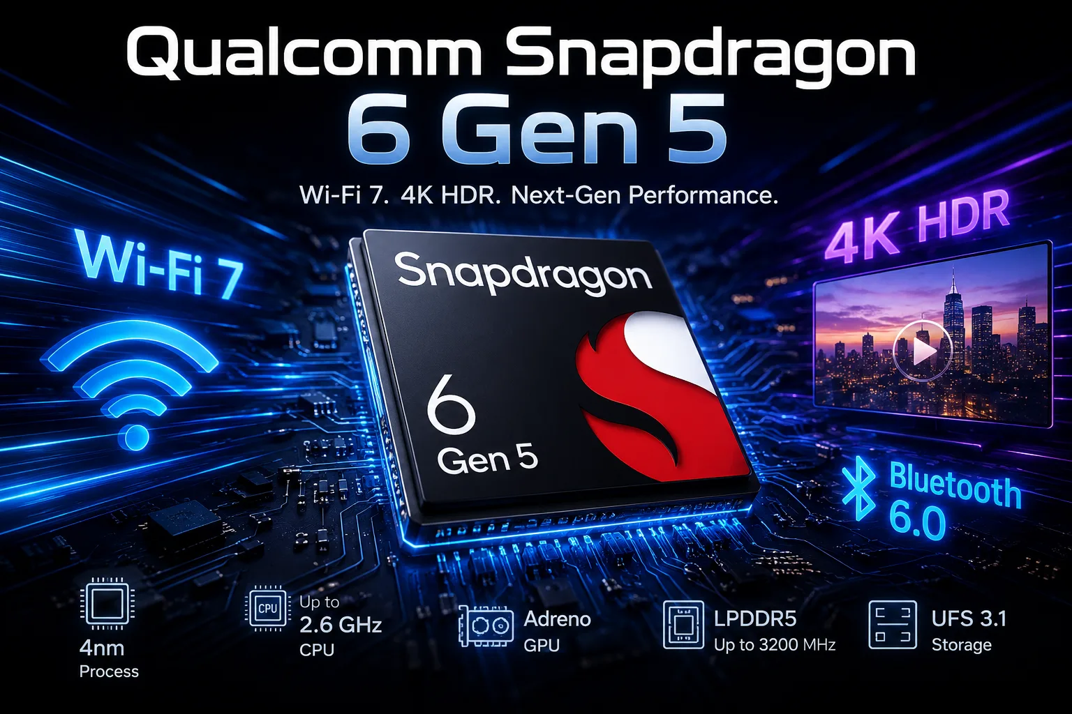 Recensione del chipset mobile Qualcomm Snapdragon 6 Gen 5